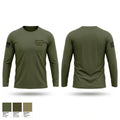 Samford University Police Long Sleeve Performance Shirt - 1