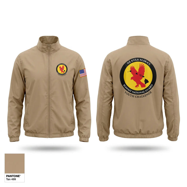 Windbreaker, Youth Challenge Academy, National Guard, Teamtime, Team time, sublimation, custom sports apparel, team uniforms, spirit wear, spiritwear, sports uniforms, custom shirts, team store, custom team store, fundraiser sports, apparel fundraiser