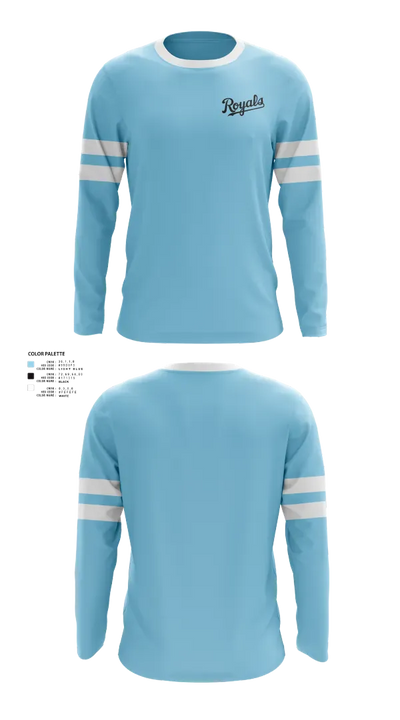 Royals 40566820 Long Sleeve Performance Shirt 21