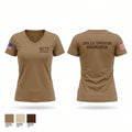 NCTC GULFPORT Women's Short Sleeve V-neck Shirt - 1