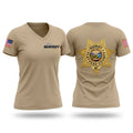 Flathead County Sheriff's Office Women's Short Sleeve V-neck Shirt - 1