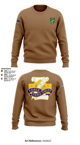 Crew Neck Sweatshirt, 321st CA, , Teamtime, Team time, sublimation, custom sports apparel, team uniforms, spirit wear, spiritwear, sports uniforms, custom shirts, team store, custom team store, fundraiser sports, apparel fundraiser