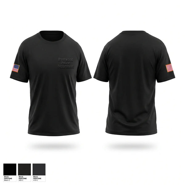 Old School Cotton Feel Shirt, Brentwood Police Department, Police, Teamtime, Team time, sublimation, custom sports apparel, team uniforms, spirit wear, spiritwear, sports uniforms, custom shirts, team store, custom team store, fundraiser sports, apparel fundraiser