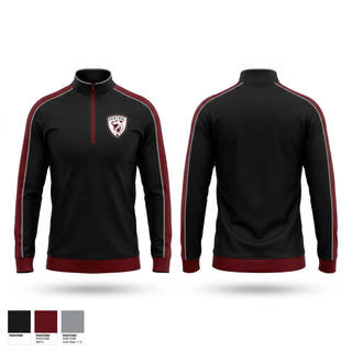 Quarter Zip Jacket, Cougars, Men's Soccer, Teamtime, Team time, sublimation, custom sports apparel, team uniforms, spirit wear, spiritwear, sports uniforms, custom shirts, team store, custom team store, fundraiser sports, apparel fundraiser