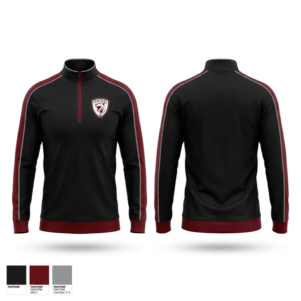 Quarter Zip Jacket, Cougars, Men's Soccer, Teamtime, Team time, sublimation, custom sports apparel, team uniforms, spirit wear, spiritwear, sports uniforms, custom shirts, team store, custom team store, fundraiser sports, apparel fundraiser