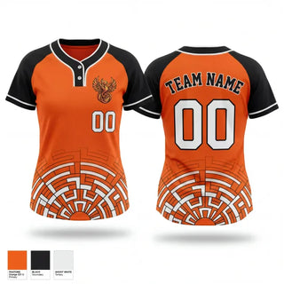 Two Button Softball Jersey, Tri-Cities Phoenix, Softball, Teamtime, Team time, sublimation, custom sports apparel, team uniforms, spirit wear, spiritwear, sports uniforms, custom shirts, team store, custom team store, fundraiser sports, apparel fundraiser