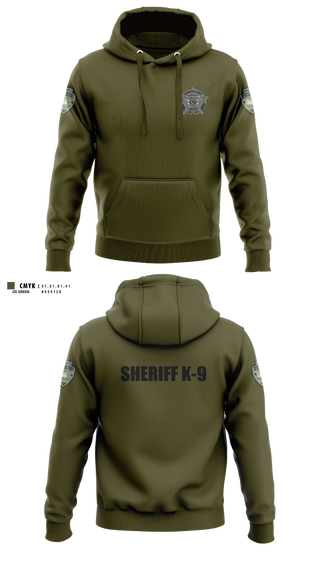 Hoodie, Washington County SO Maine K9 Unit, Police, Teamtime, Team time, sublimation, custom sports apparel, team uniforms, spirit wear, spiritwear, sports uniforms, custom shirts, team store, custom team store, fundraiser sports, apparel fundraiser