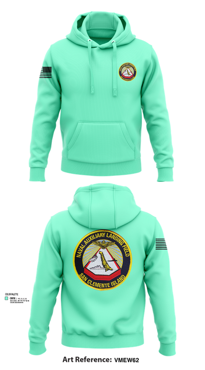 NAVAL AUXILIARY LANDING FIELD SAN CLEMENTE ISLAND 84948296 Hoodie - 103