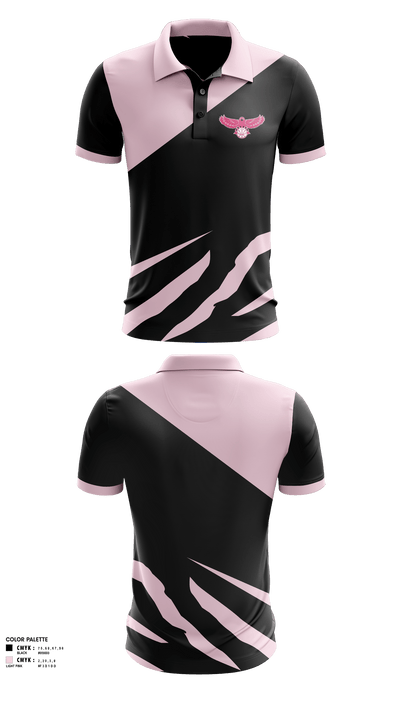 C hawks 35241683 Short Sleeve Performance Polo - 1