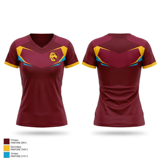Womens Short Sleeve Vneck Shirt, Lions, Men's Basketball, Teamtime, Team time, sublimation, custom sports apparel, team uniforms, spirit wear, spiritwear, sports uniforms, custom shirts, team store, custom team store, fundraiser sports, apparel fundraiser