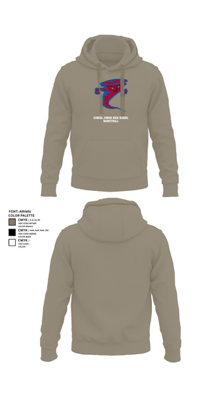 Hoodie, Eureka Junior High School Basketball, Men's Basketball, Teamtime, Team time, sublimation, custom sports apparel, team uniforms, spirit wear, spiritwear, sports uniforms, custom shirts, team store, custom team store, fundraiser sports, apparel fundraiser