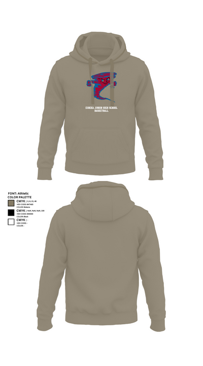 Eureka Junior High School Basketball 17184754 Hoodie - 27
