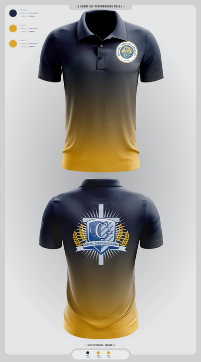 Wichita Lions 53633609 Short Sleeve Performance Polo - 3