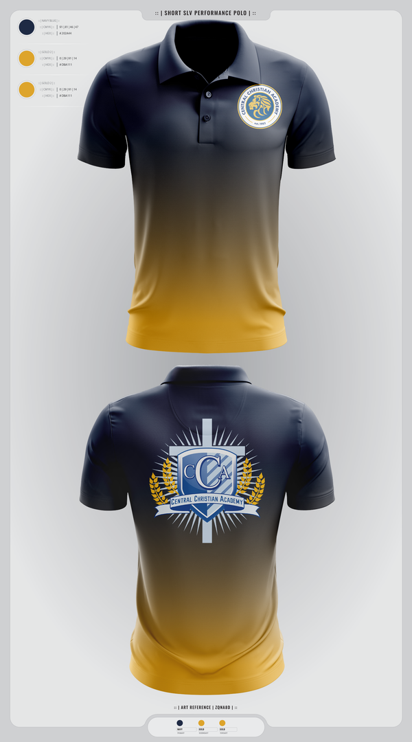 Short Sleeve Performance Polo, Wichita Lions, Cross Country, Teamtime, Team time, sublimation, custom sports apparel, team uniforms, spirit wear, spiritwear, sports uniforms, custom shirts, team store, custom team store, fundraiser sports, apparel fundraiser