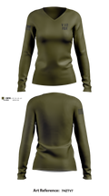 V1/2 F&R Women's Long Sleeve V-neck Shirt - 11