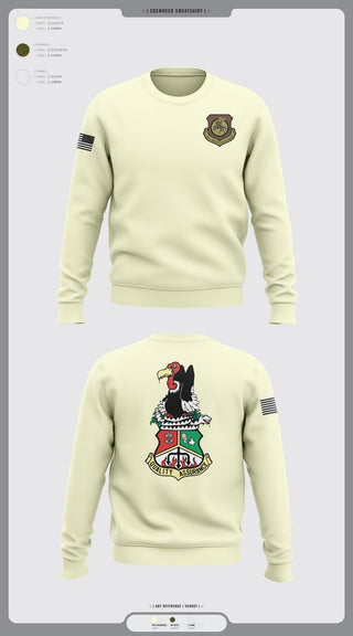 Crew Neck Sweatshirt, 452nd MXG, Air Force, Teamtime, Team time, sublimation, custom sports apparel, team uniforms, spirit wear, spiritwear, sports uniforms, custom shirts, team store, custom team store, fundraiser sports, apparel fundraiser