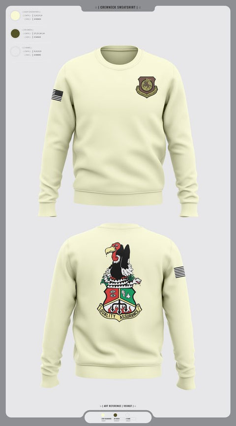 Crew Neck Sweatshirt, 452nd MXG, Air Force, Teamtime, Team time, sublimation, custom sports apparel, team uniforms, spirit wear, spiritwear, sports uniforms, custom shirts, team store, custom team store, fundraiser sports, apparel fundraiser