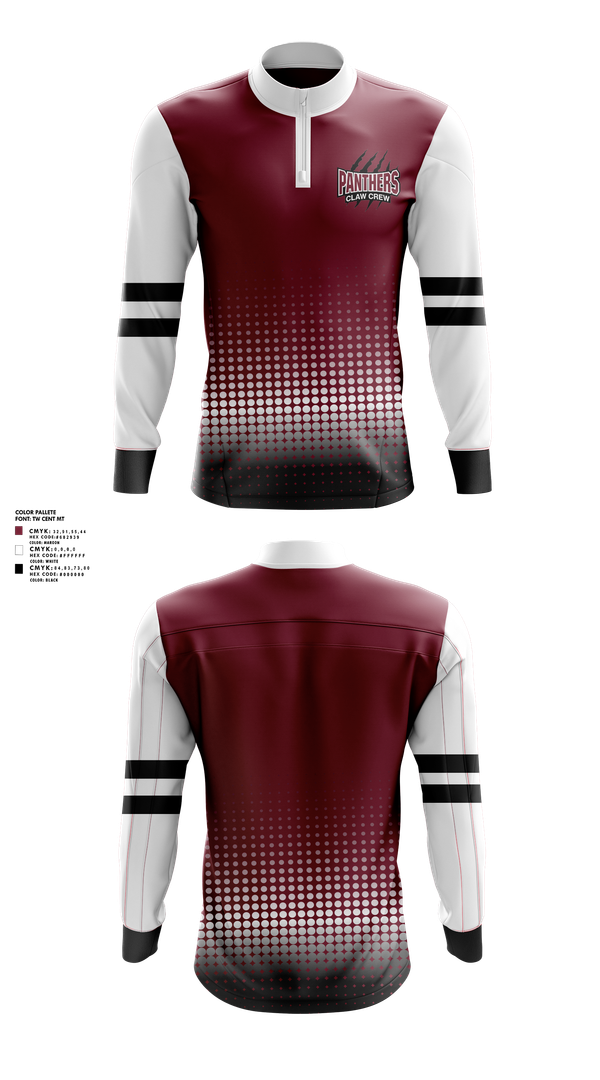 Quarter Zip Jacket, Princeton High School Dance, Spirit Store, Teamtime, Team time, sublimation, custom sports apparel, team uniforms, spirit wear, spiritwear, sports uniforms, custom shirts, team store, custom team store, fundraiser sports, apparel fundraiser