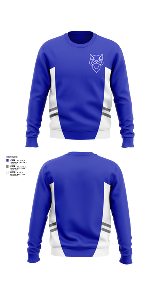 Crew Neck Sweatshirt, Blue Devils, Softball, Teamtime, Team time, sublimation, custom sports apparel, team uniforms, spirit wear, spiritwear, sports uniforms, custom shirts, team store, custom team store, fundraiser sports, apparel fundraiser