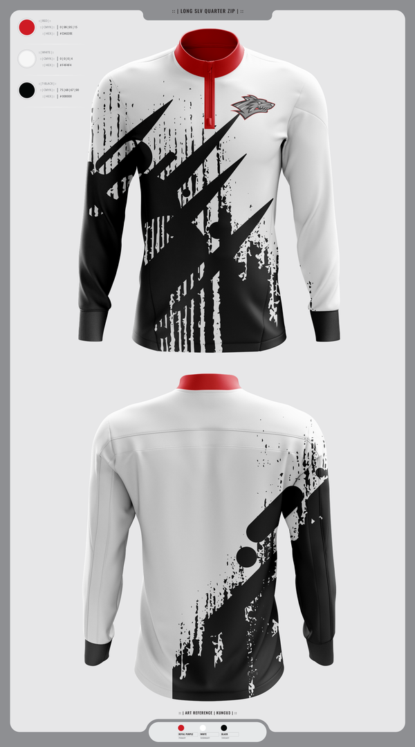 Quarter Zip Jacket, Reed City Cheer, Cheer, Teamtime, Team time, sublimation, custom sports apparel, team uniforms, spirit wear, spiritwear, sports uniforms, custom shirts, team store, custom team store, fundraiser sports, apparel fundraiser
