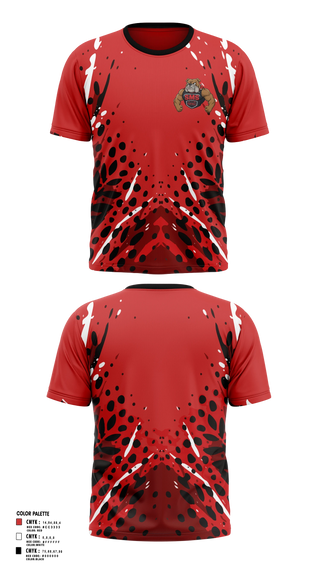 Short Sleeve Performance Shirt, Bullpups, , Teamtime, Team time, sublimation, custom sports apparel, team uniforms, spirit wear, spiritwear, sports uniforms, custom shirts, team store, custom team store, fundraiser sports, apparel fundraiser