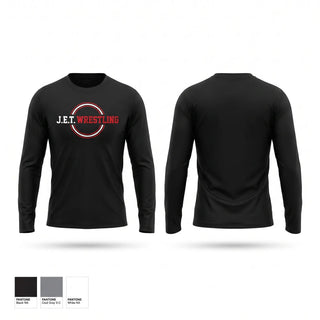 Long Sleeve Performance Shirt, J.E.T., Wrestling, Teamtime, Team time, sublimation, custom sports apparel, team uniforms, spirit wear, spiritwear, sports uniforms, custom shirts, team store, custom team store, fundraiser sports, apparel fundraiser