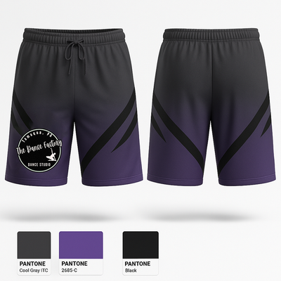 The Dance Factory 94692503 Athletic Shorts With Pockets - 1