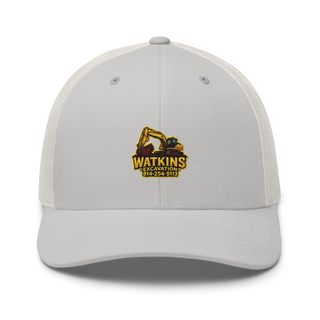 252 EngineersWatkins Excavation Retro Trucker Hat | Yupoong 6606