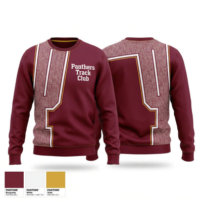 Panthers Track Club Crew Neck Sweatshirt - 1
