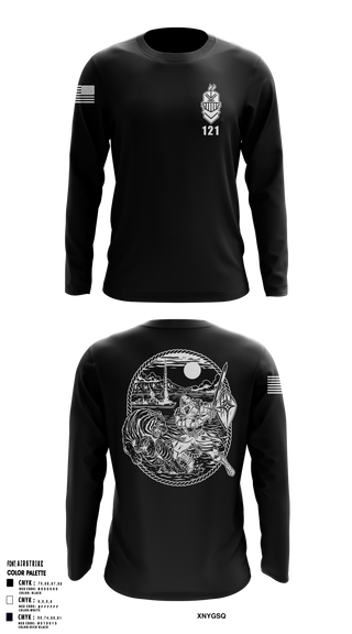 Long Sleeve Rash Guard Shirt, USS FRANK E PETERSEN JR, Navy, Teamtime, Team time, sublimation, custom sports apparel, team uniforms, spirit wear, spiritwear, sports uniforms, custom shirts, team store, custom team store, fundraiser sports, apparel fundraiser