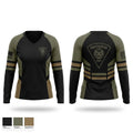 Parkersburg SWAT Women's Long Sleeve V-neck Shirt - 1