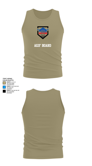 Tank Top, Agif board, Army, Teamtime, Team time, sublimation, custom sports apparel, team uniforms, spirit wear, spiritwear, sports uniforms, custom shirts, team store, custom team store, fundraiser sports, apparel fundraiser