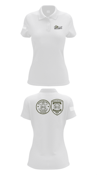 Womens Short Sleeve Performance Polo, Arguz Security, , Teamtime, Team time, sublimation, custom sports apparel, team uniforms, spirit wear, spiritwear, sports uniforms, custom shirts, team store, custom team store, fundraiser sports, apparel fundraiser