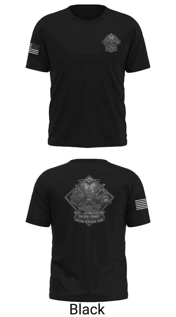 Old School Cotton Feel Shirt, Pulaski County SRT, Fire Department, Teamtime, Team time, sublimation, custom sports apparel, team uniforms, spirit wear, spiritwear, sports uniforms, custom shirts, team store, custom team store, fundraiser sports, apparel fundraiser