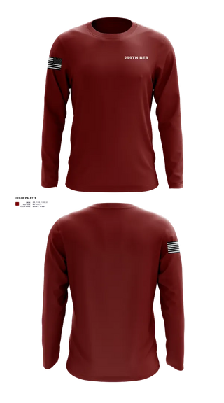 Long Sleeve Performance Shirt, 299th BEB, Army, Teamtime, Team time, sublimation, custom sports apparel, team uniforms, spirit wear, spiritwear, sports uniforms, custom shirts, team store, custom team store, fundraiser sports, apparel fundraiser
