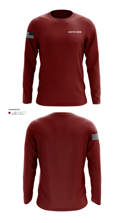 299th BEB Long Sleeve Performance Shirt 23