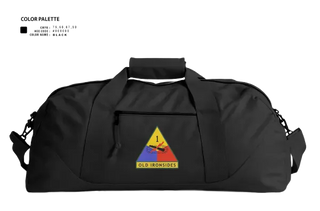 Duffle Bag, Baker 4-60 ADAR, Army, Teamtime, Team time, sublimation, custom sports apparel, team uniforms, spirit wear, spiritwear, sports uniforms, custom shirts, team store, custom team store, fundraiser sports, apparel fundraiser