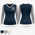 Richlands 50611644 Women's Long Sleeve V-neck Shirt - 1