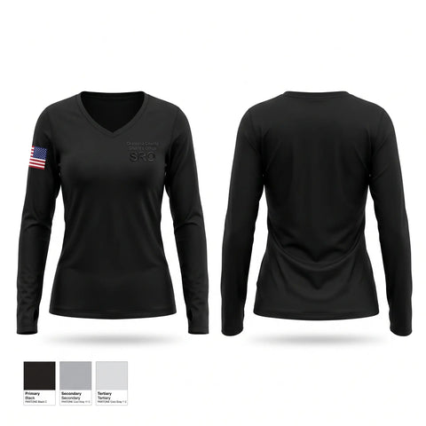 Old School Cotton Feel Shirt, Okaloosa County Sheriff’s Office SRO, Police, Teamtime, Team time, sublimation, custom sports apparel, team uniforms, spirit wear, spiritwear, sports uniforms, custom shirts, team store, custom team store, fundraiser sports, apparel fundraiser
