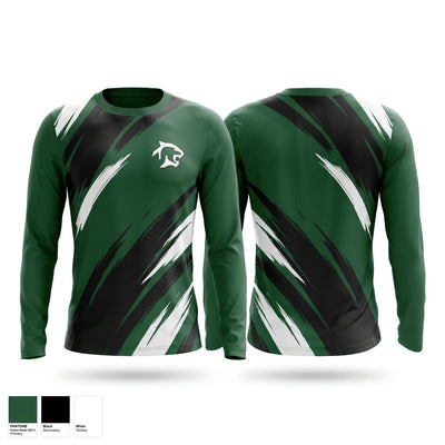 Polo Middle School Girls Softball Long Sleeve Performance Shirt - 1