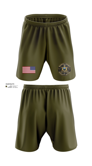 Athletic Shorts With Pockets, Madera County Sheriff's Department, Police, Teamtime, Team time, sublimation, custom sports apparel, team uniforms, spirit wear, spiritwear, sports uniforms, custom shirts, team store, custom team store, fundraiser sports, apparel fundraiser