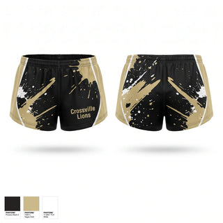 Womens Shorts, Crossville Lions, Baseball, Teamtime, Team time, sublimation, custom sports apparel, team uniforms, spirit wear, spiritwear, sports uniforms, custom shirts, team store, custom team store, fundraiser sports, apparel fundraiser