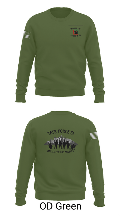 1-185th IN BN 23098536 Crew Neck Sweatshirt - 43