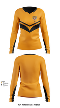 Muskegon Heights Cheer 51481055 Women's Long Sleeve V-neck Shirt - 52