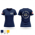 LAPD-North Hollywood Division 81137993 Women's Short Sleeve V-neck Shirt - 1