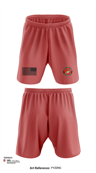 Athletic Shorts With Pockets, Marine Corps League Casa Grande Detachment 901, , Teamtime, Team time, sublimation, custom sports apparel, team uniforms, spirit wear, spiritwear, sports uniforms, custom shirts, team store, custom team store, fundraiser sports, apparel fundraiser