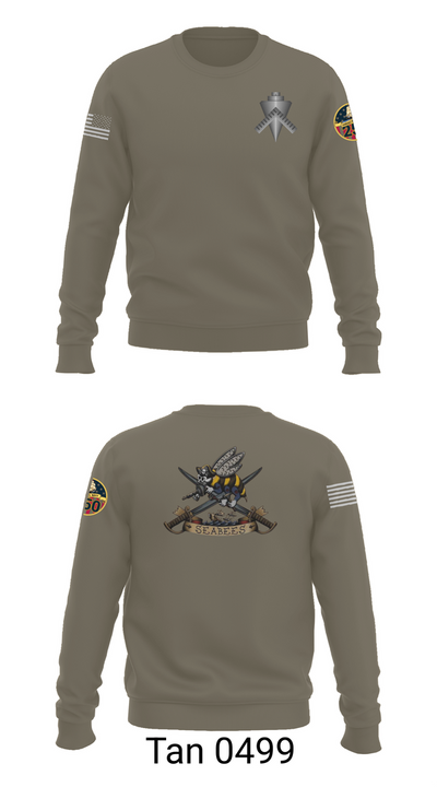 Seabee Crew Neck Sweatshirt - 62