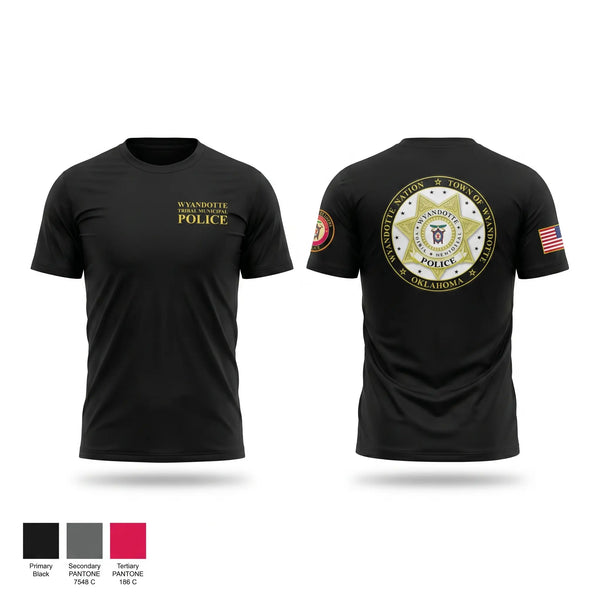 Short Sleeve Performance Shirt, Wyandotte Nation Police, Police, Teamtime, Team time, sublimation, custom sports apparel, team uniforms, spirit wear, spiritwear, sports uniforms, custom shirts, team store, custom team store, fundraiser sports, apparel fundraiser