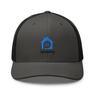 Investy 11461378 Retro Trucker Hat | Yupoong 6606