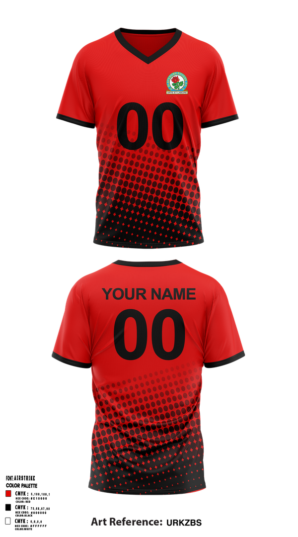 Mens Soccer Jersey, Blackburn Rovers, Men's Soccer, Teamtime, Team time, sublimation, custom sports apparel, team uniforms, spirit wear, spiritwear, sports uniforms, custom shirts, team store, custom team store, fundraiser sports, apparel fundraiser